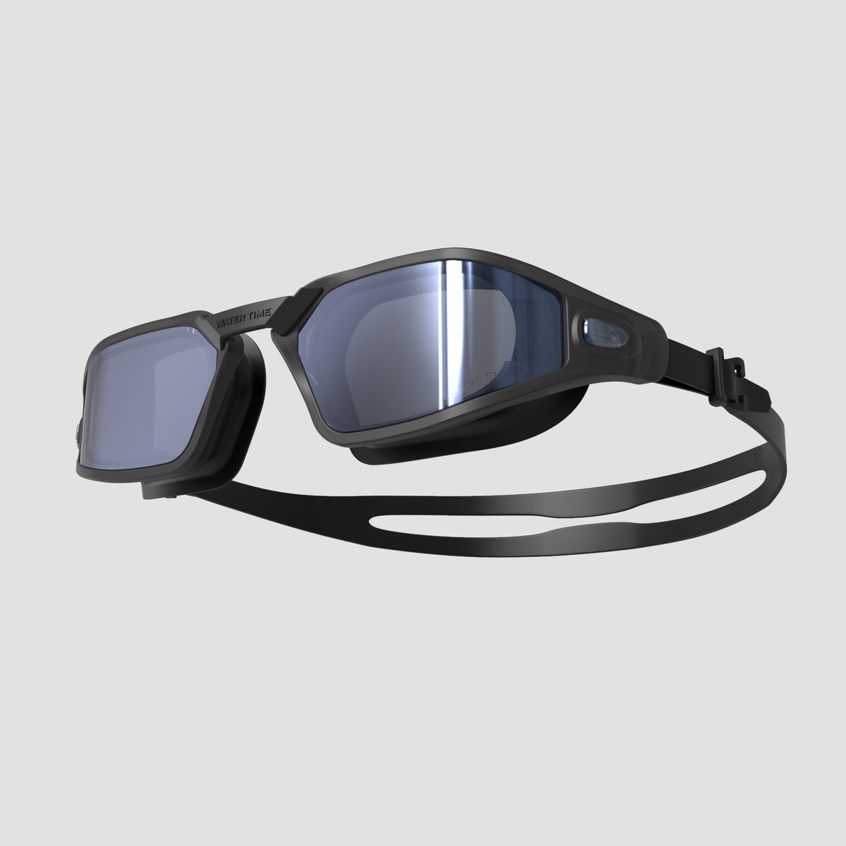 Adult Swim Goggles, Mirrored Anti-Fog Lens, Large Frame