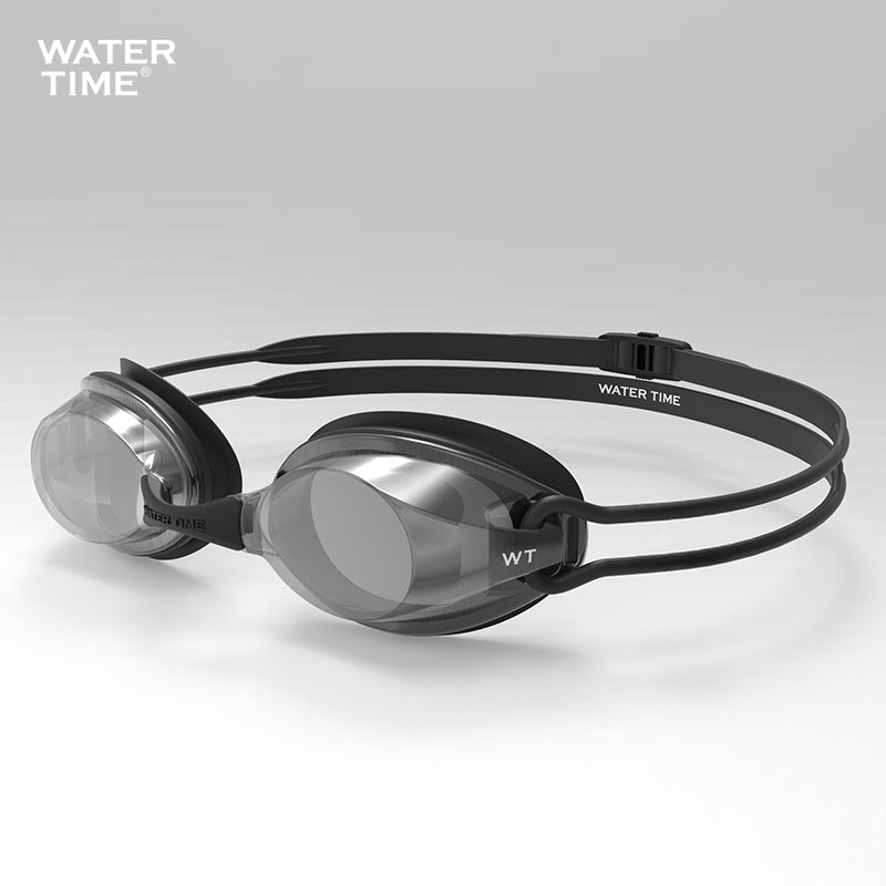 Competitive Swim Goggles, Mirrored Anti-Fog Racing Lens