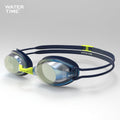 Competitive Swim Goggles, Mirrored Anti-Fog Racing Lens