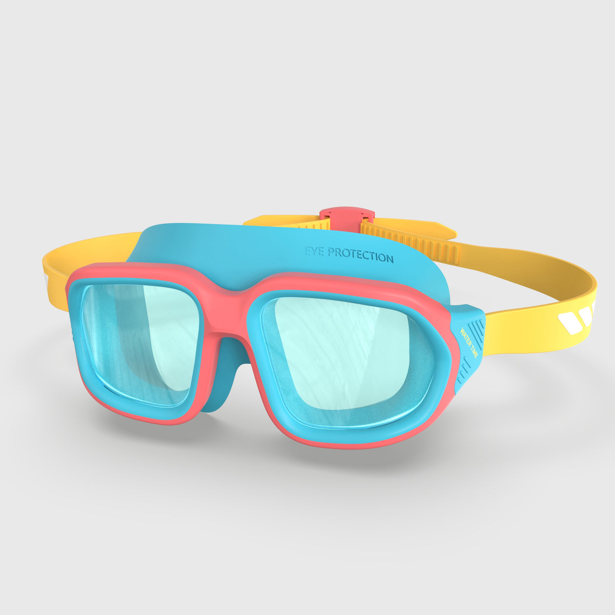 Kids Swim Goggles for Ages 4-12: Clear Vision, Wide View, No Leaks, Anti-Fog, UV Protection & Comfortable Fit