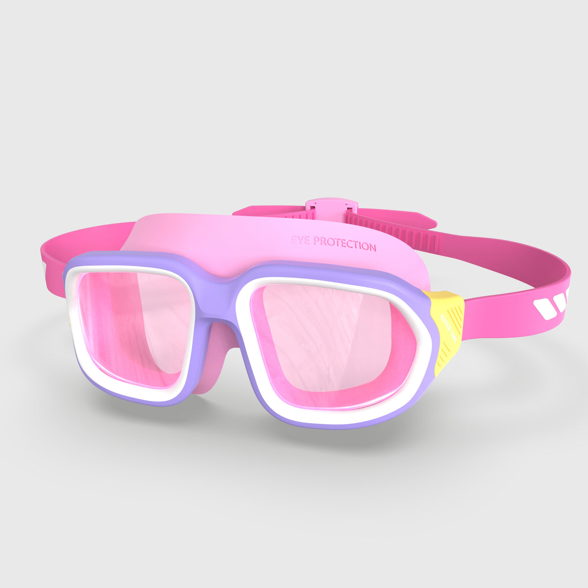 Kids Swim Goggles for Ages 4-12: Clear Vision, Wide View, No Leaks, Anti-Fog, UV Protection & Comfortable Fit