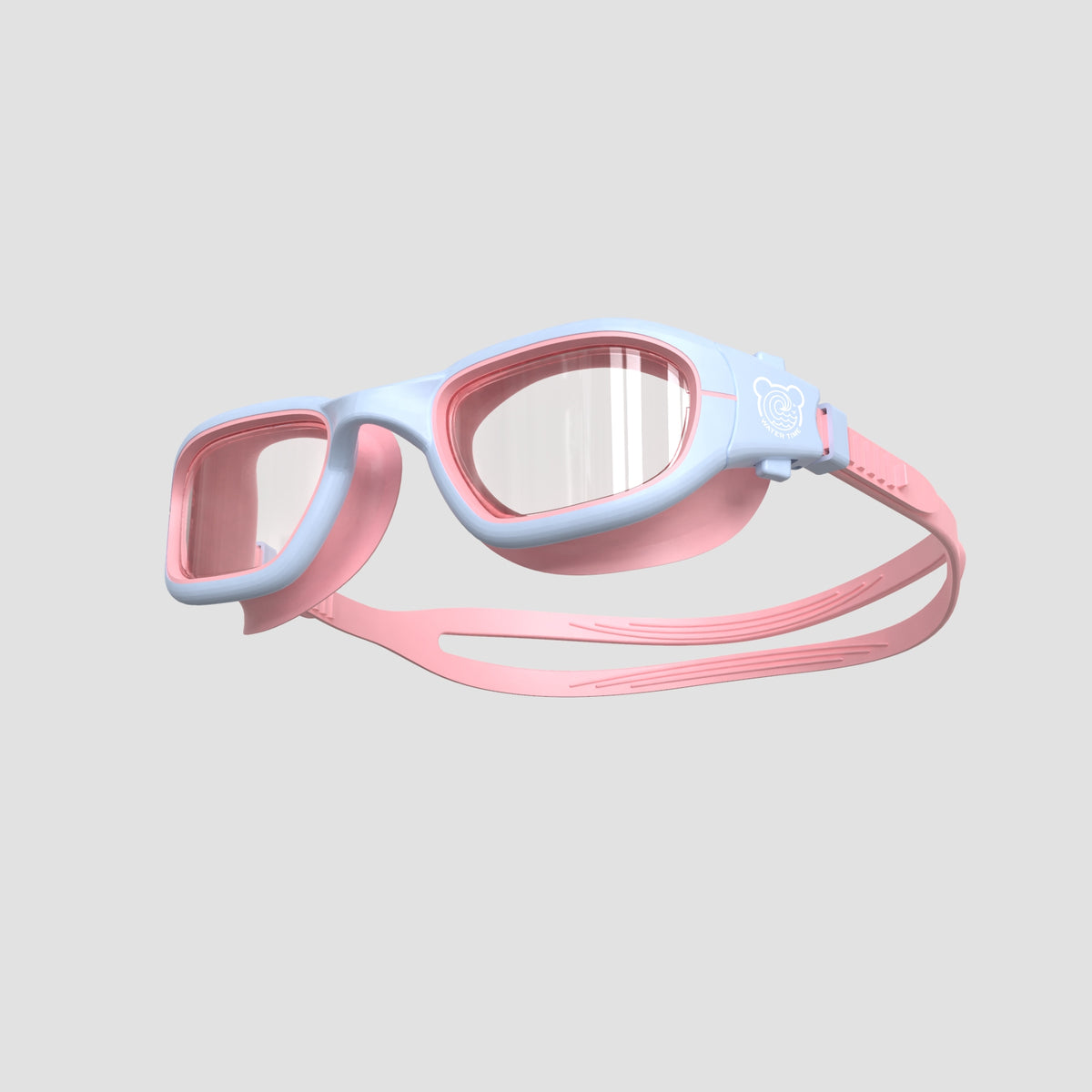 Kids Swimming Goggles for Men Women Anti UV Waterproof Ultra Flexible Silica Gasket Anti-Shock Lens for 4-14 Years Old
