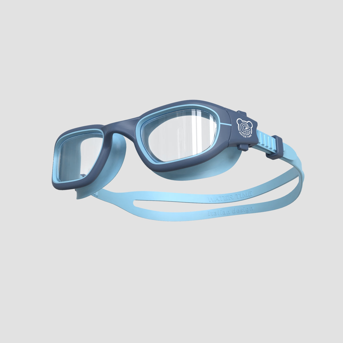 Kids Swimming Goggles for Men Women Anti UV Waterproof Ultra Flexible Silica Gasket Anti-Shock Lens for 4-14 Years Old