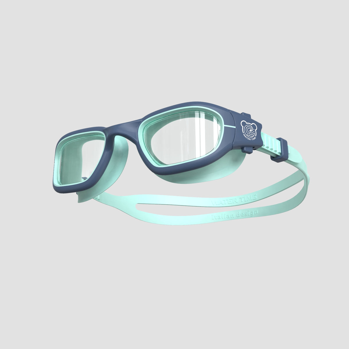 Kids Swimming Goggles for Men Women Anti UV Waterproof Ultra Flexible Silica Gasket Anti-Shock Lens for 4-14 Years Old